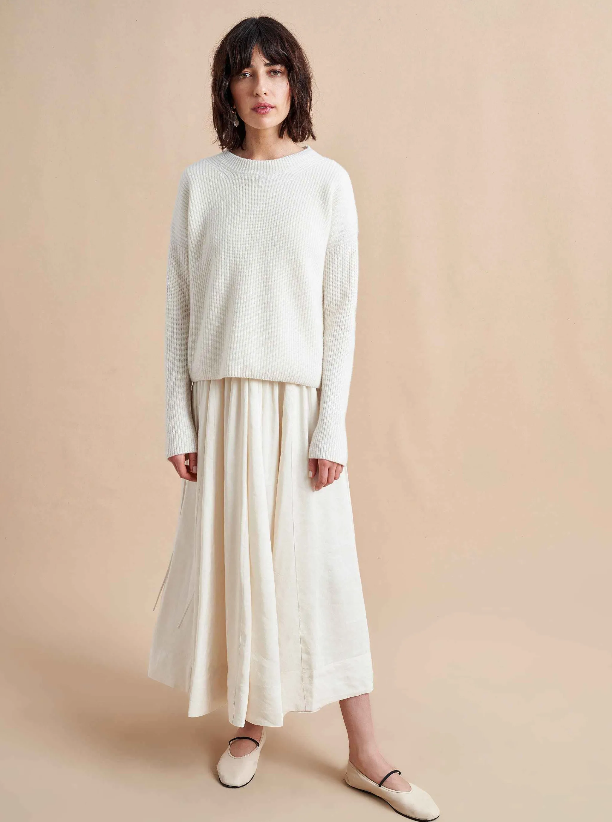 La Ligne Sweaters*Mini Toujours Sweater Cream