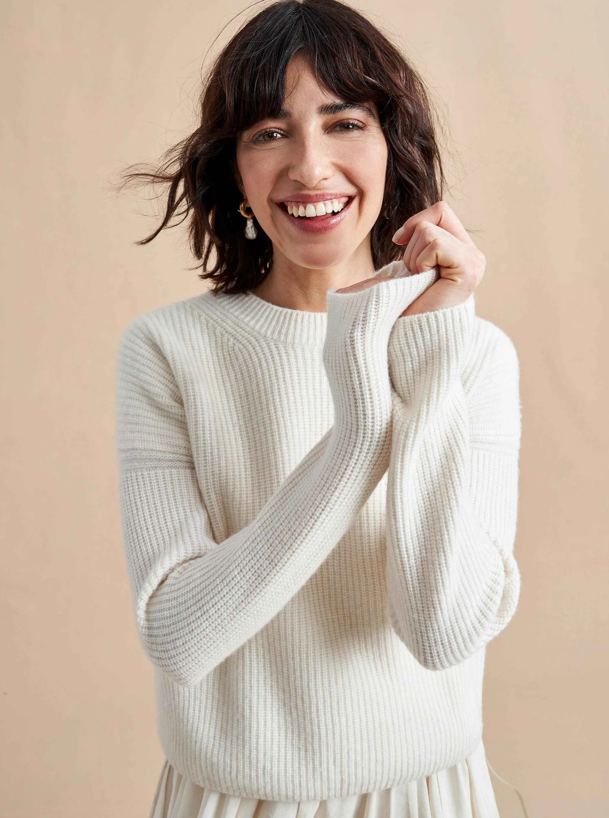 La Ligne Sweaters*Mini Toujours Sweater Cream