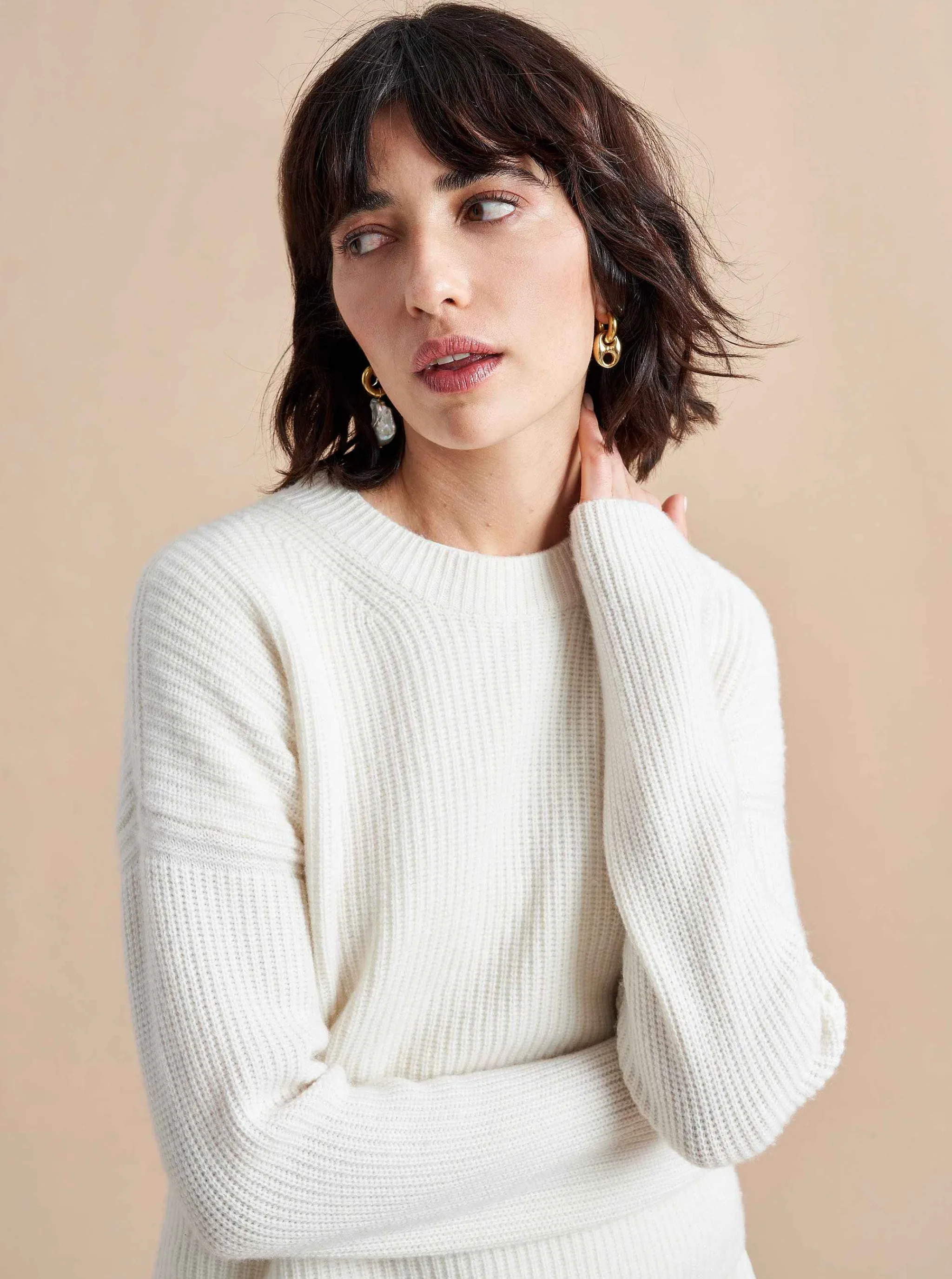 La Ligne Sweaters*Mini Toujours Sweater Cream