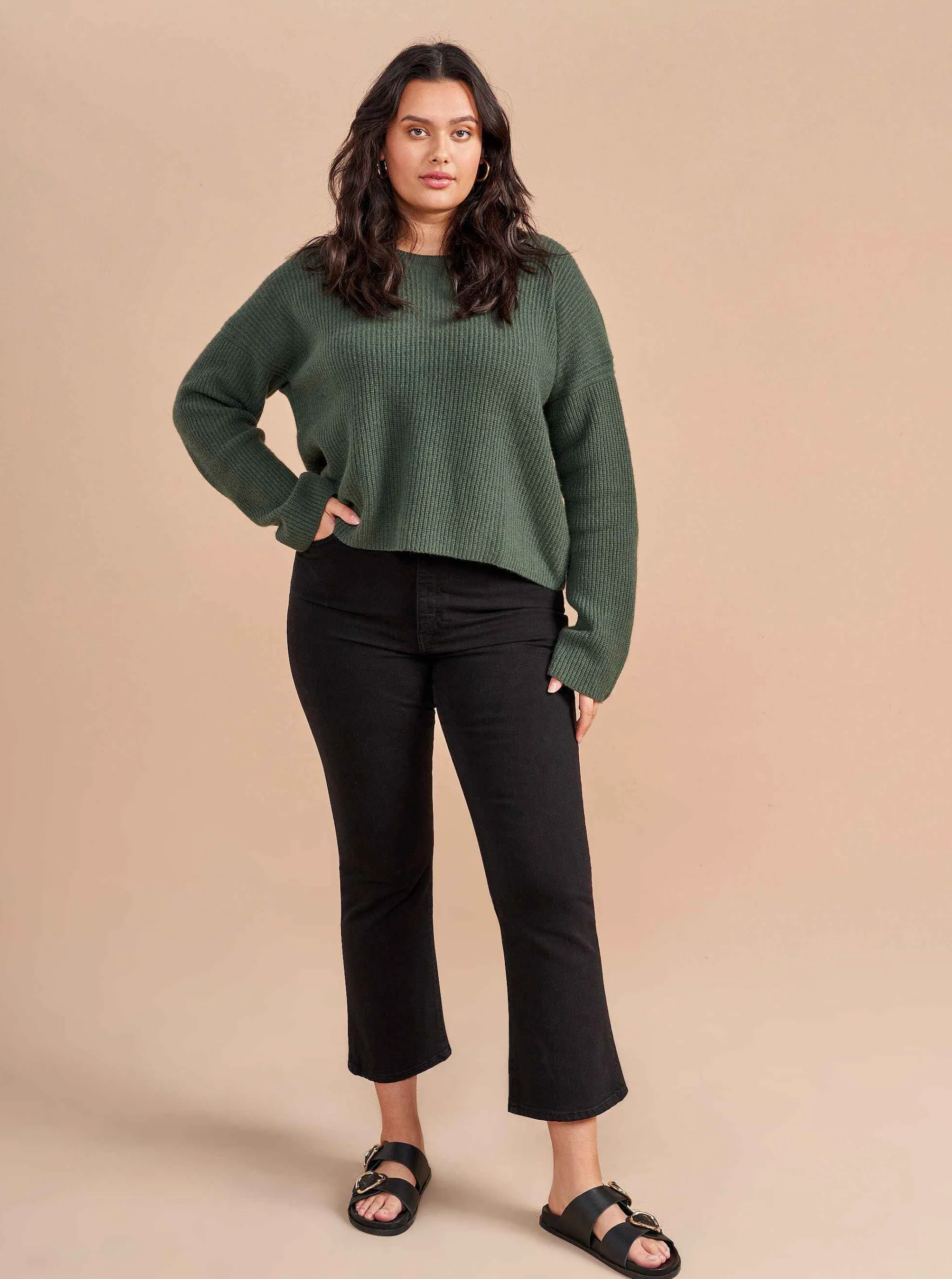 La Ligne Sweaters*Mini Toujours Sweater Army