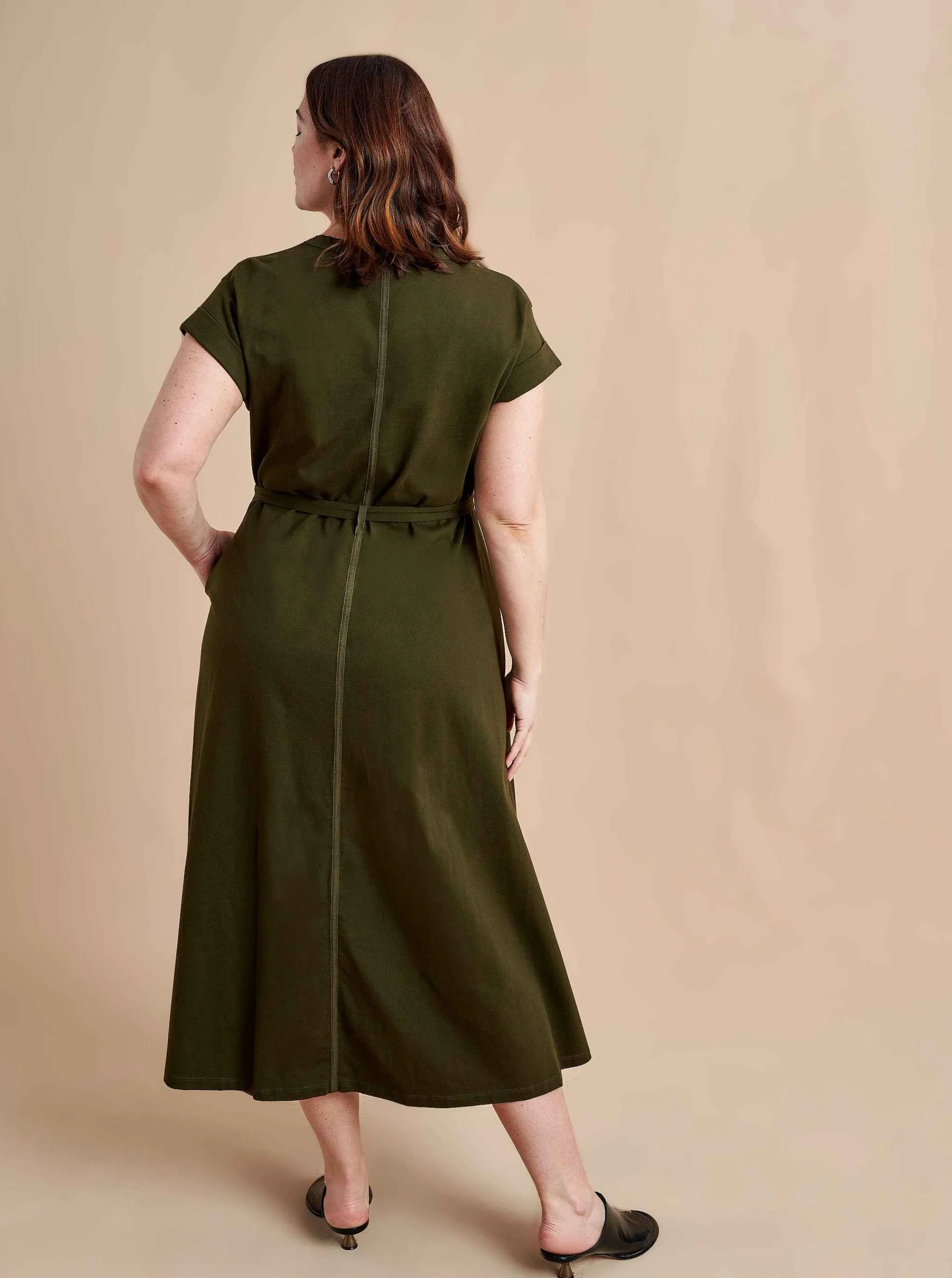 La Ligne Midi Dresses*Andie Dress Olive