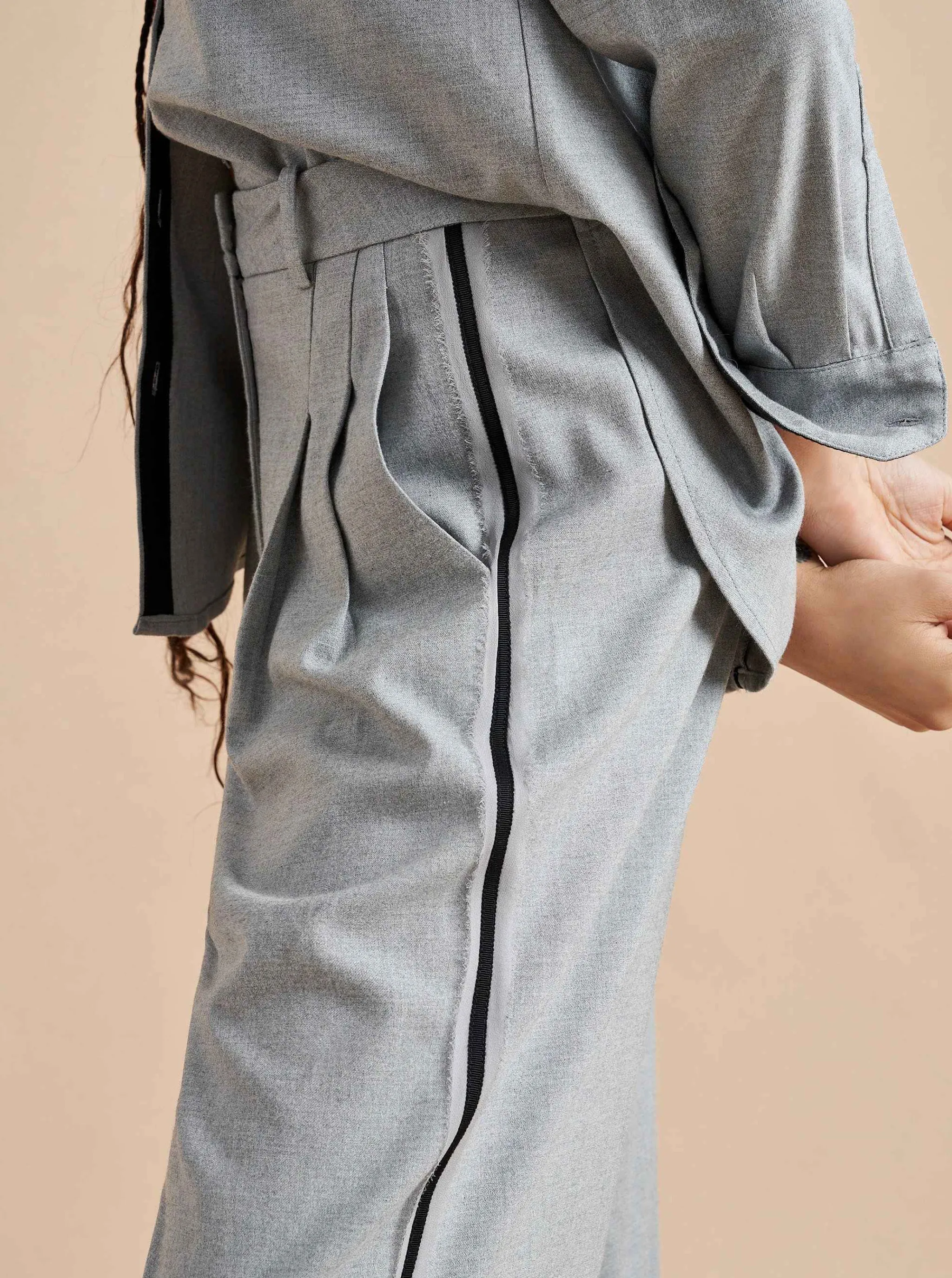 La Ligne Pants*Selby Trouser Grey