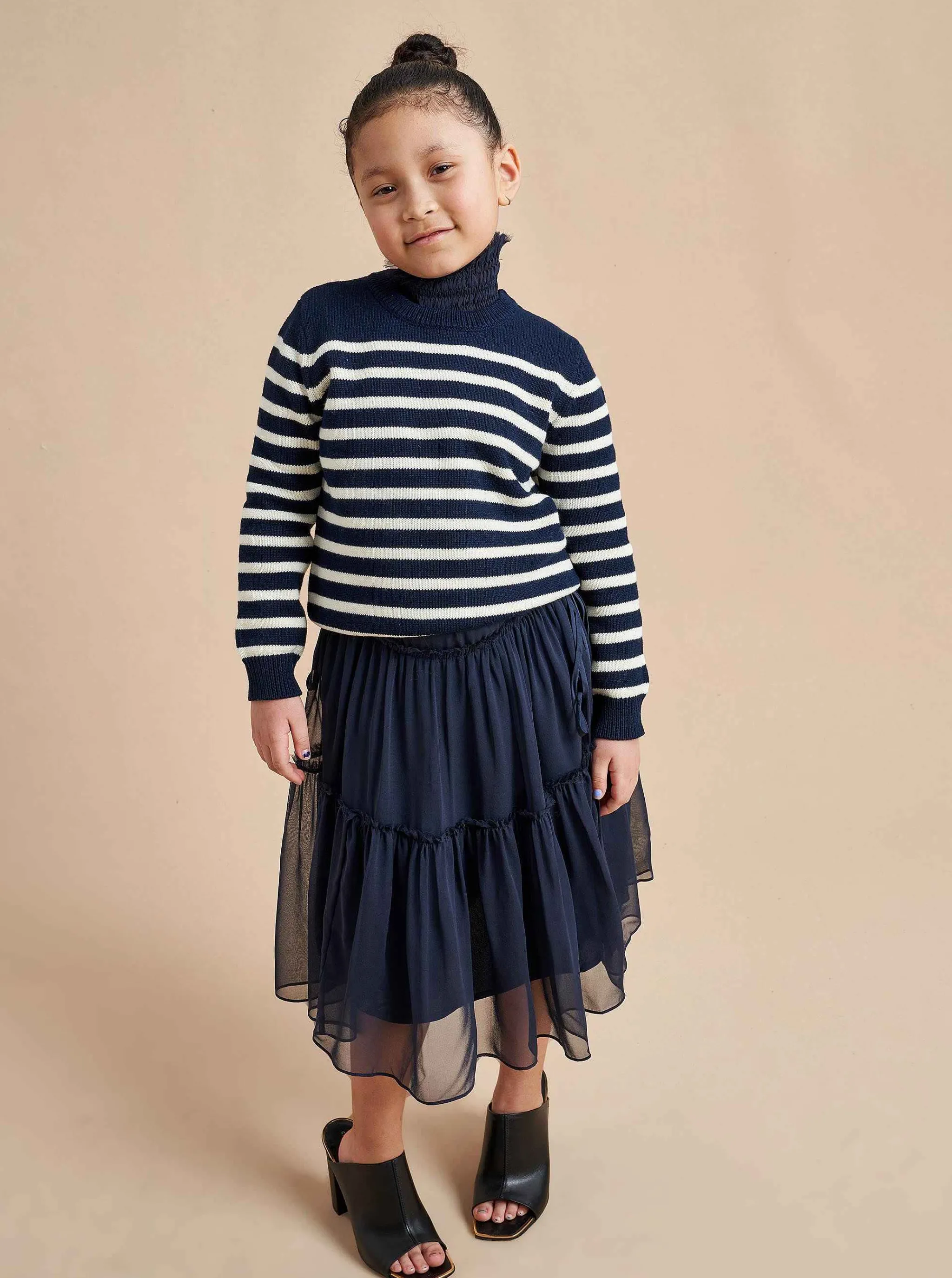 La Ligne Kids*Marini Sweater Navy/Cream