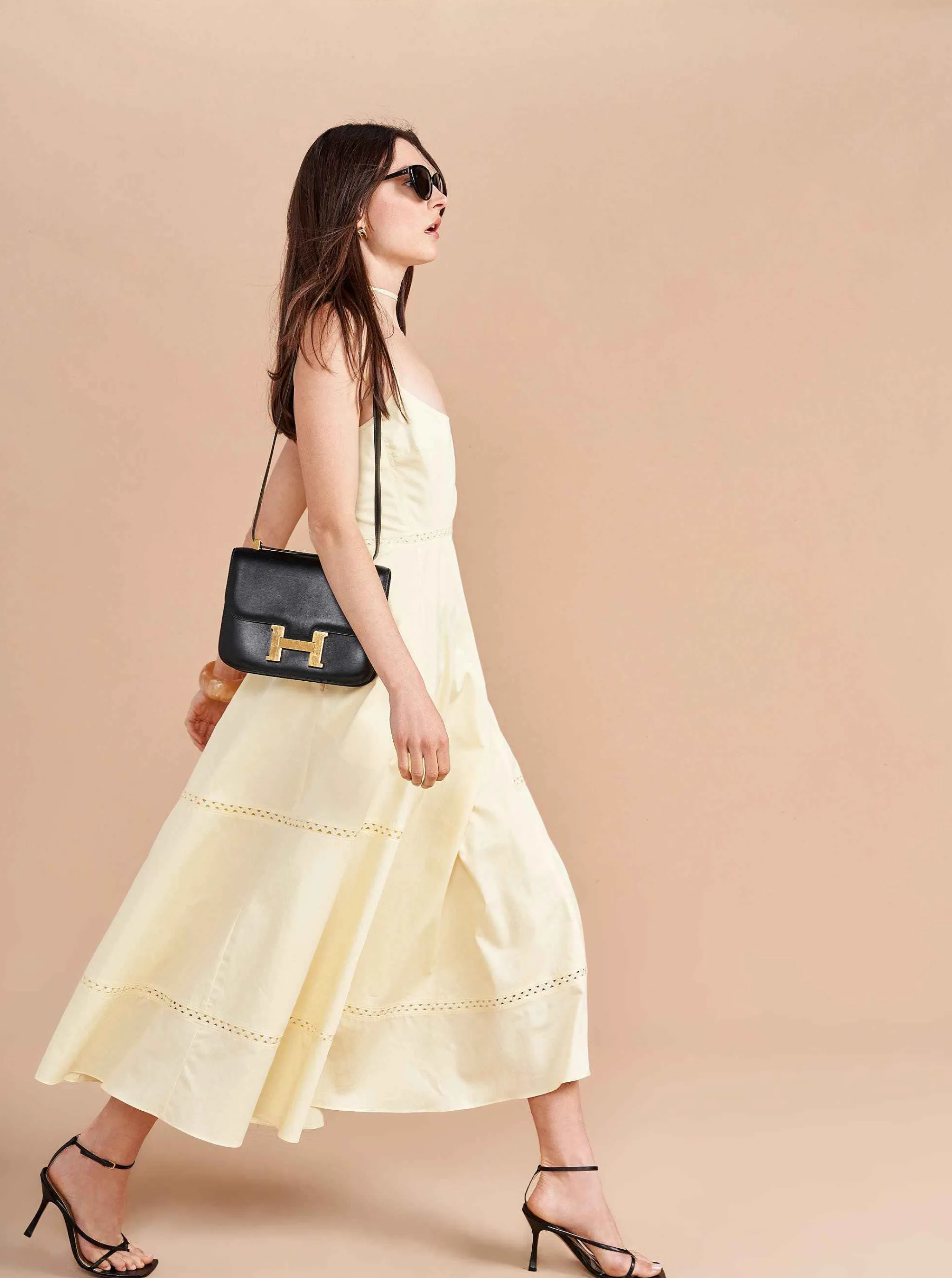 La Ligne Midi Dresses*Hayley Dress Butter