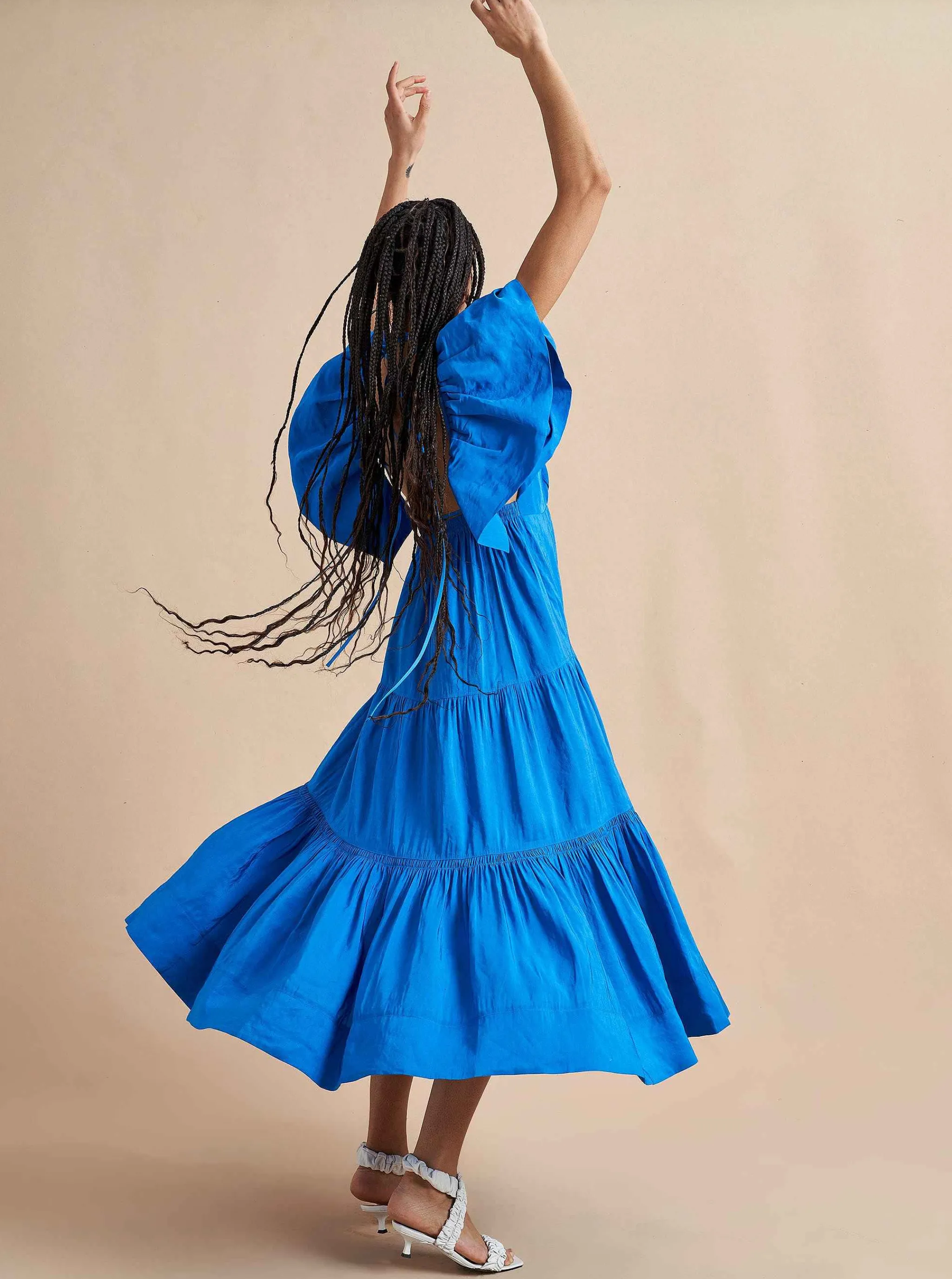 La Ligne Midi Dresses*Stella Dress Ultramarine