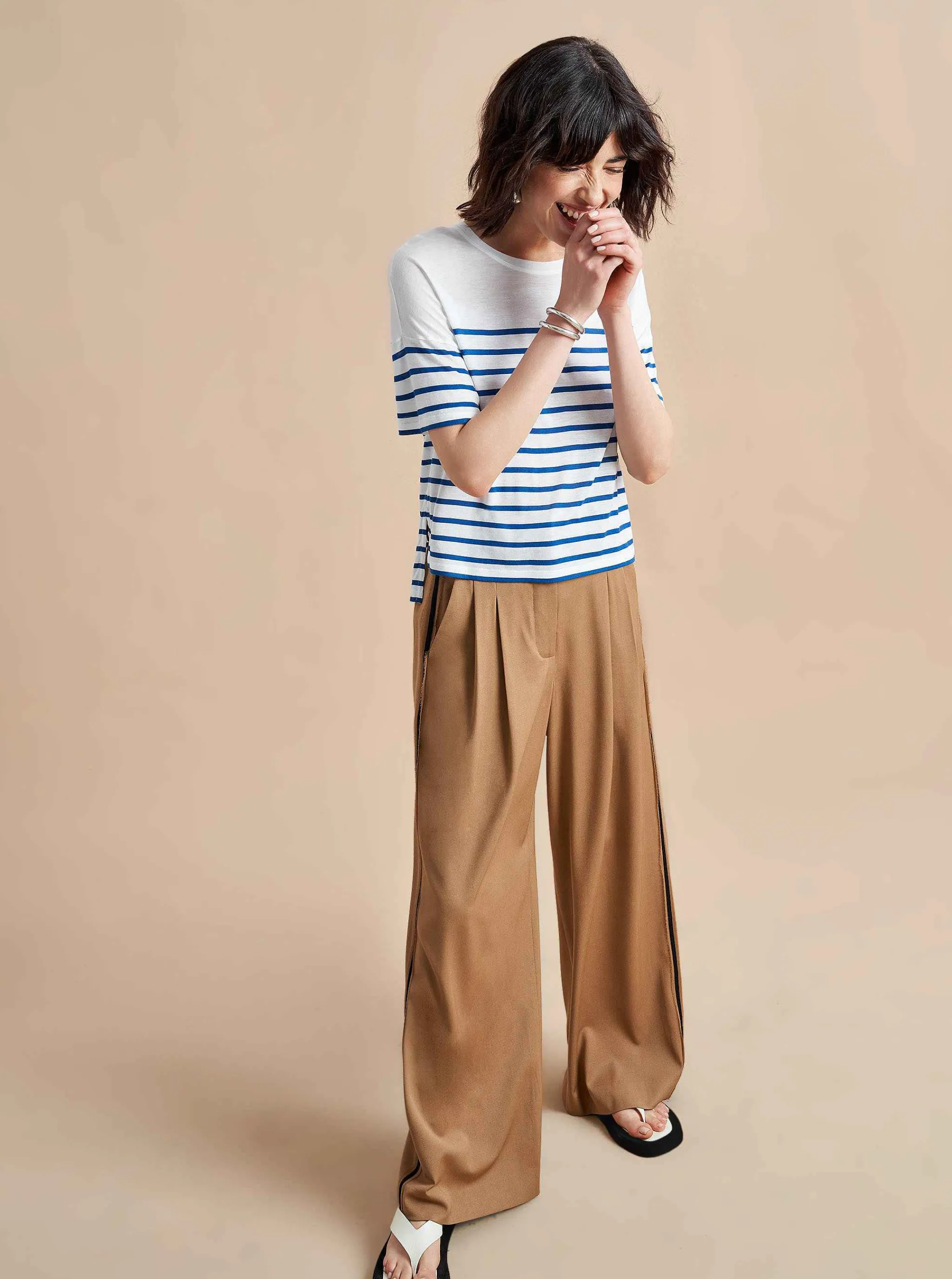 La Ligne Tees*Short Sleeve Teddy Tee