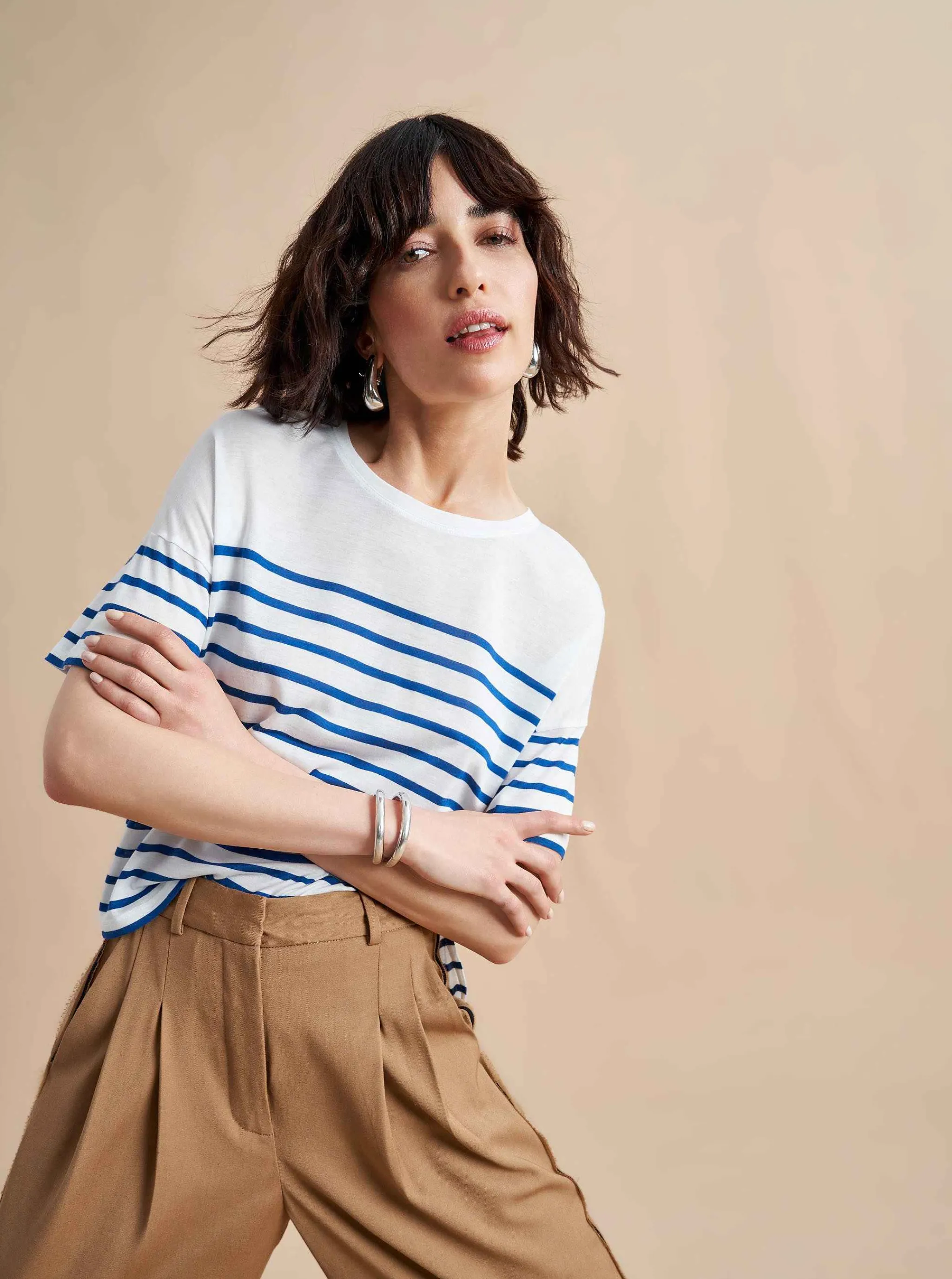 La Ligne Tees*Short Sleeve Teddy Tee