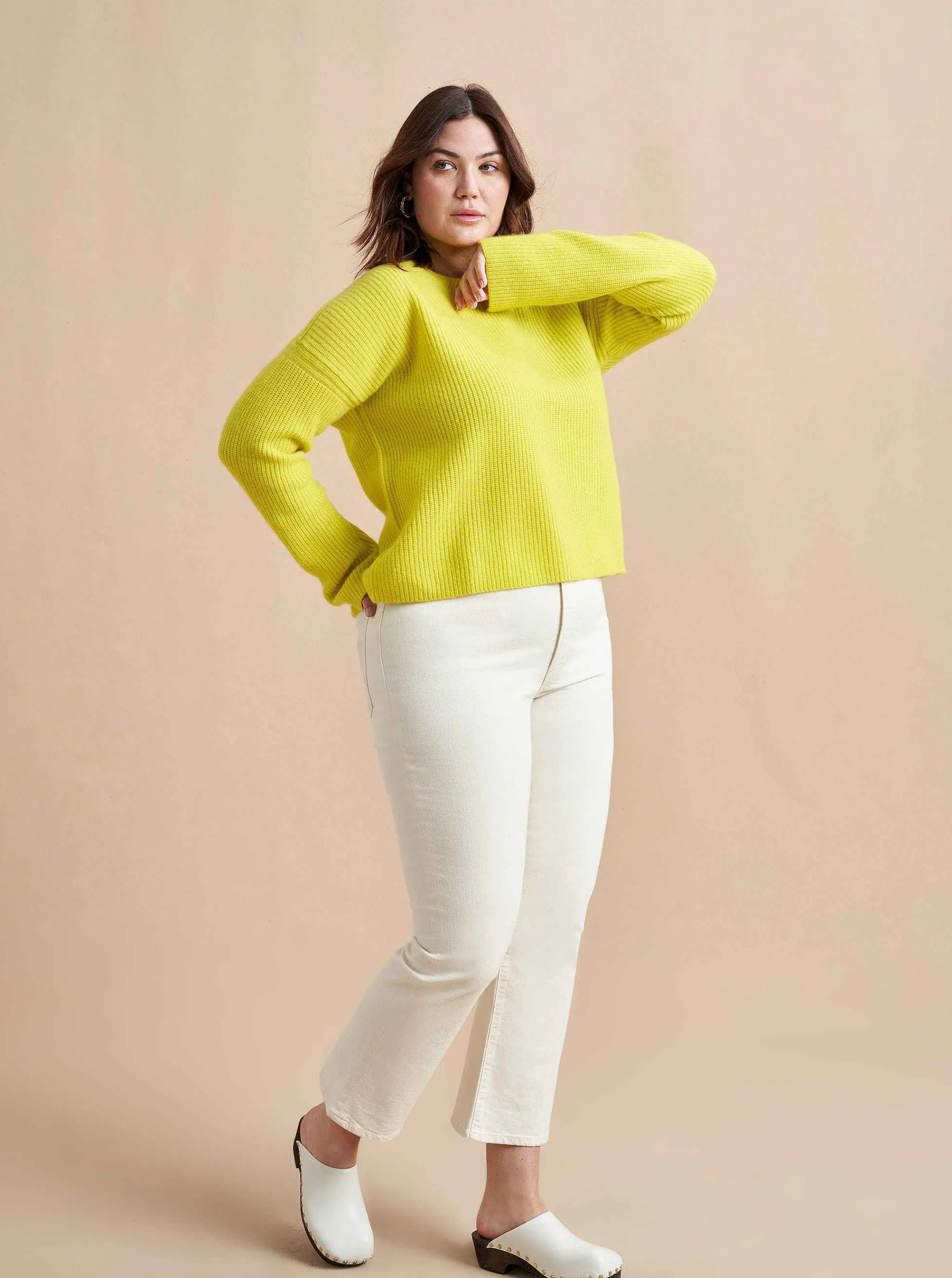 La Ligne Sweaters*Mini Toujours Sweater Lemon