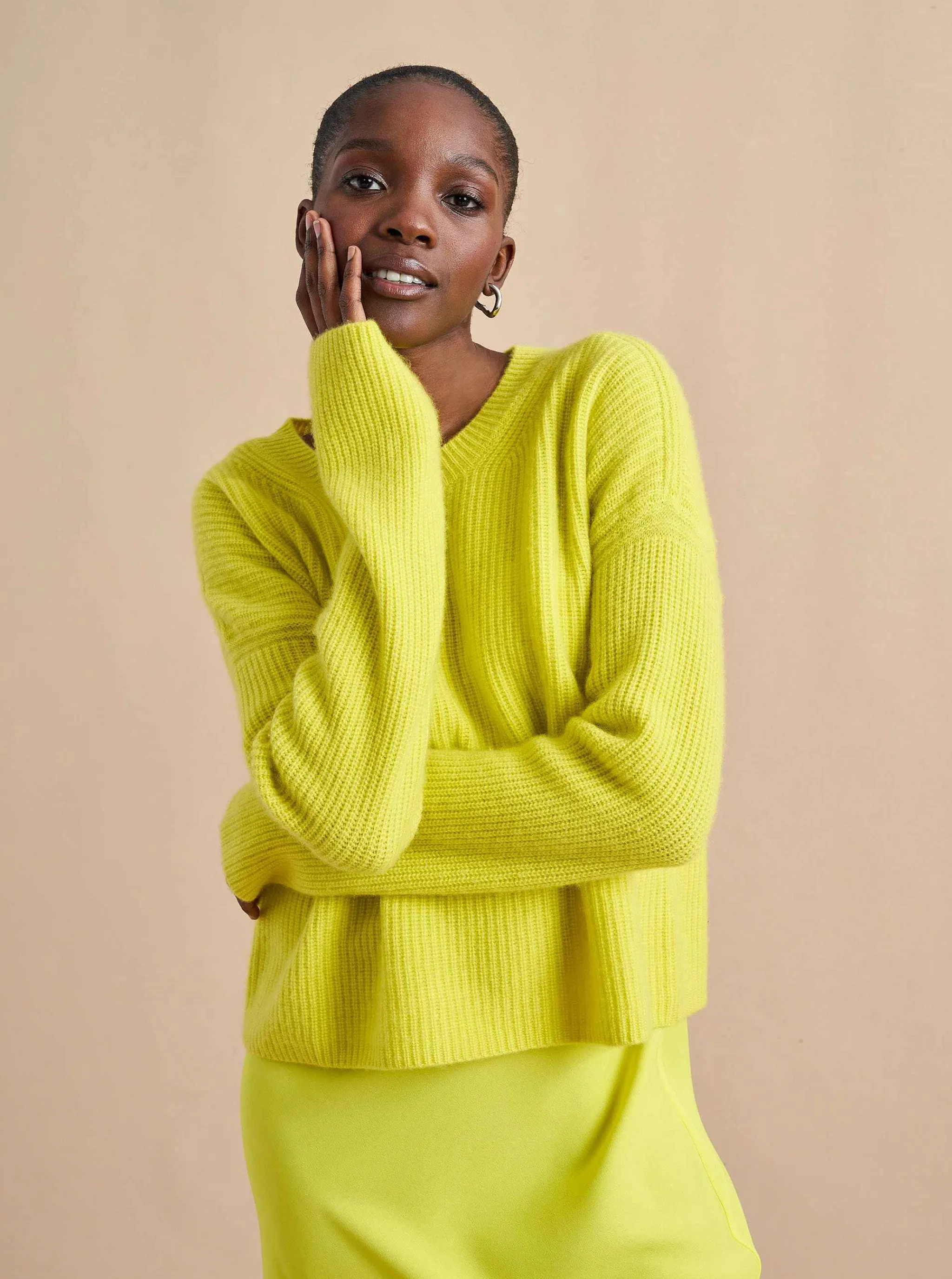 La Ligne Sweaters*Mini Toujours Sweater Lemon