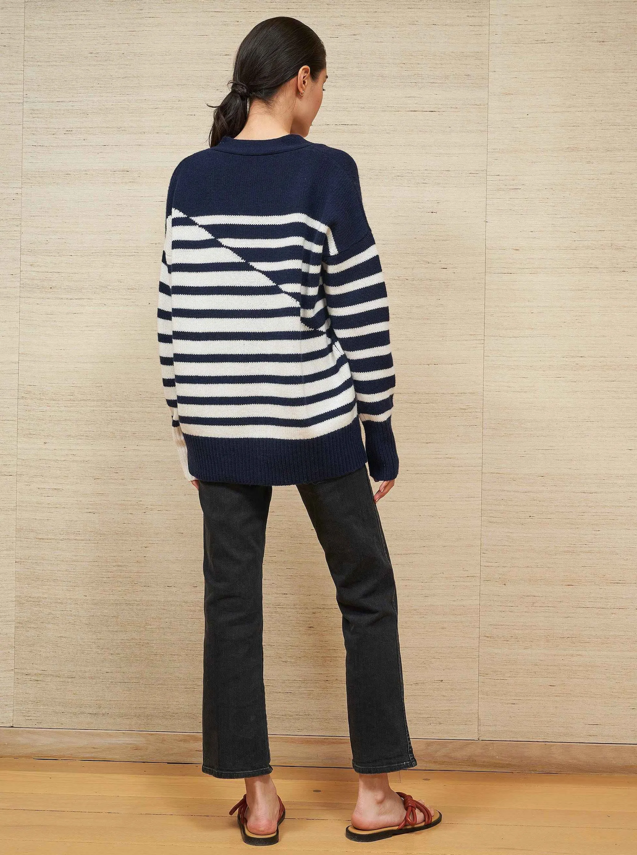 La Ligne Cardigans*Maritime Marin Cardigan