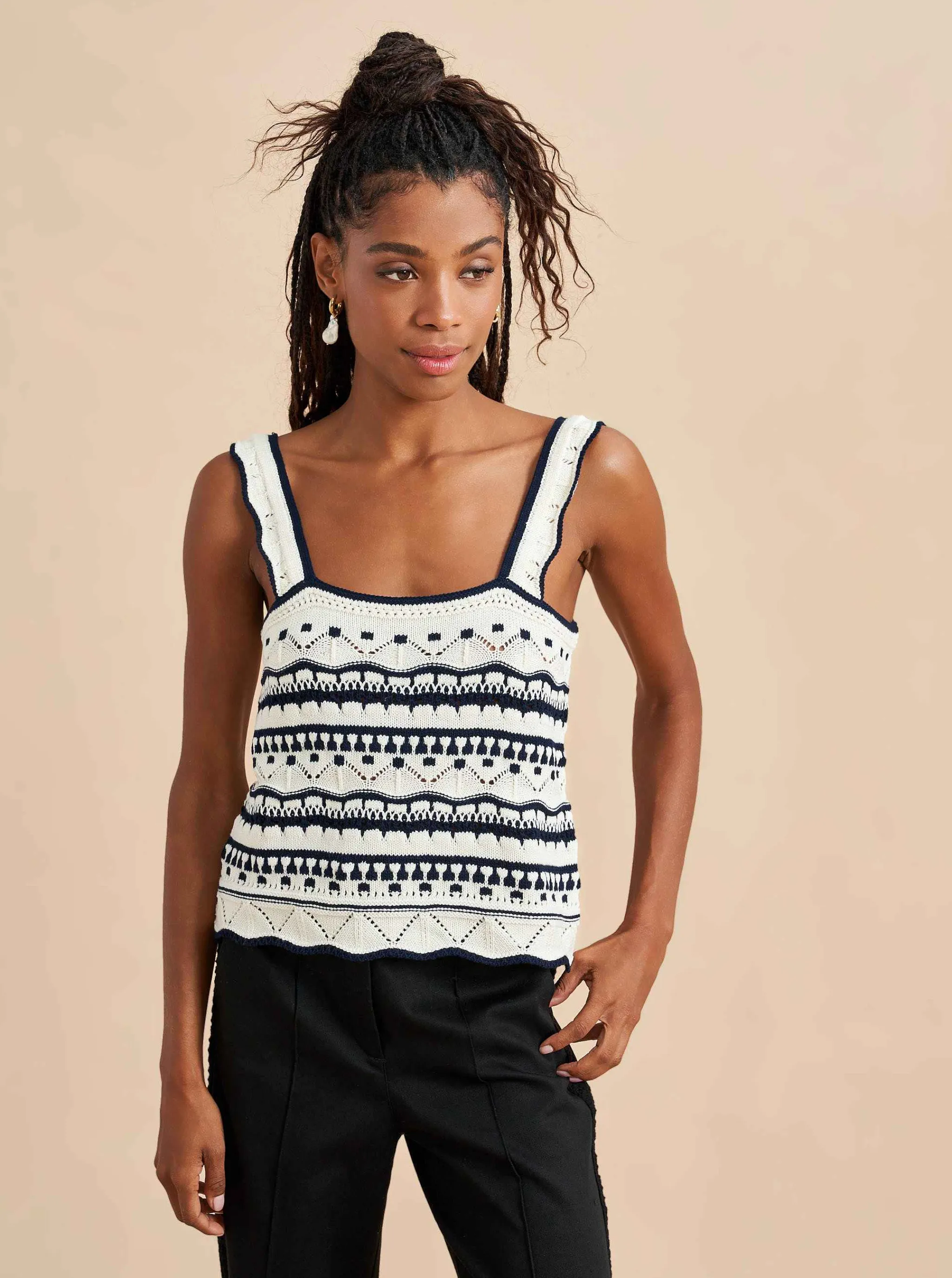 La Ligne Tanks*Striped Jane Tank