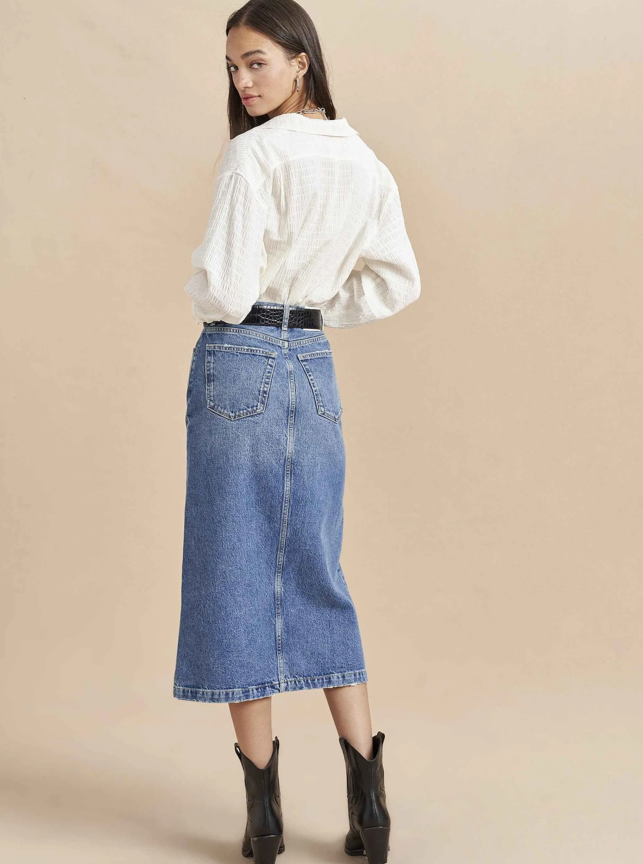 La Ligne Denim*The Kate Skirt