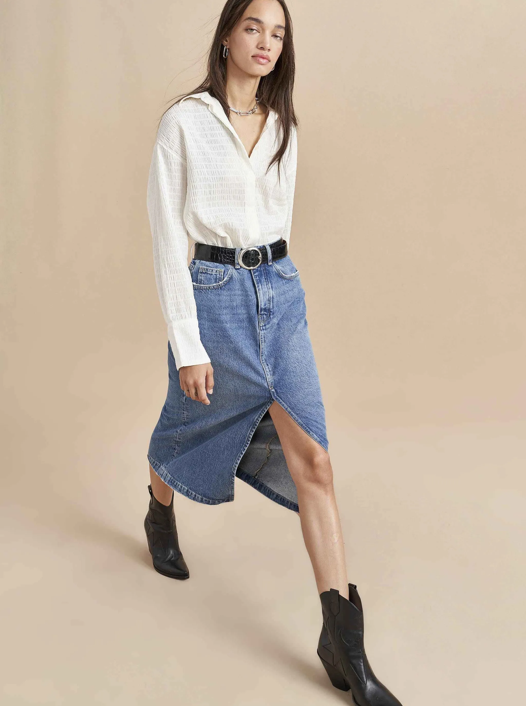 La Ligne Denim*The Kate Skirt