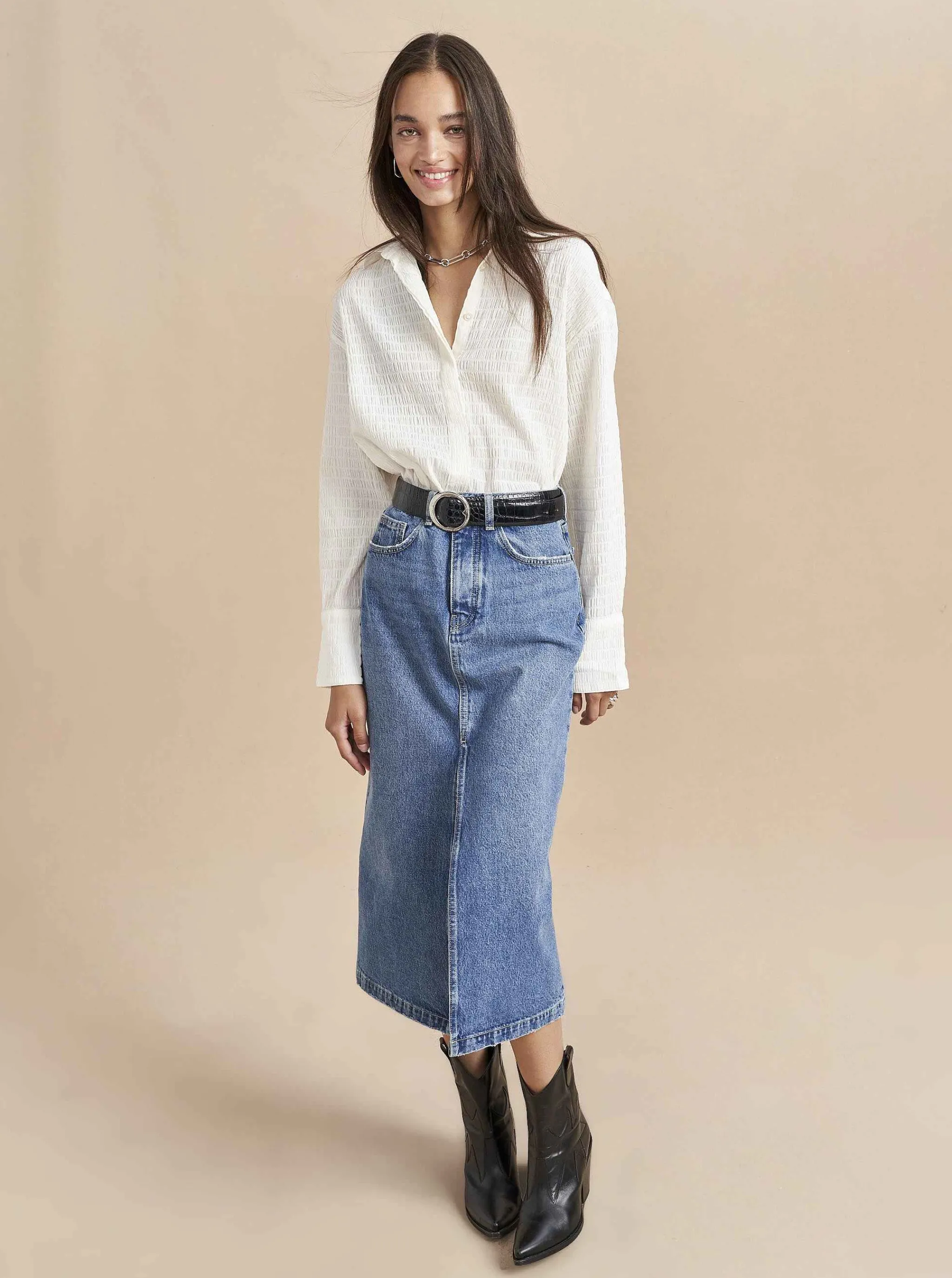 La Ligne Denim*The Kate Skirt