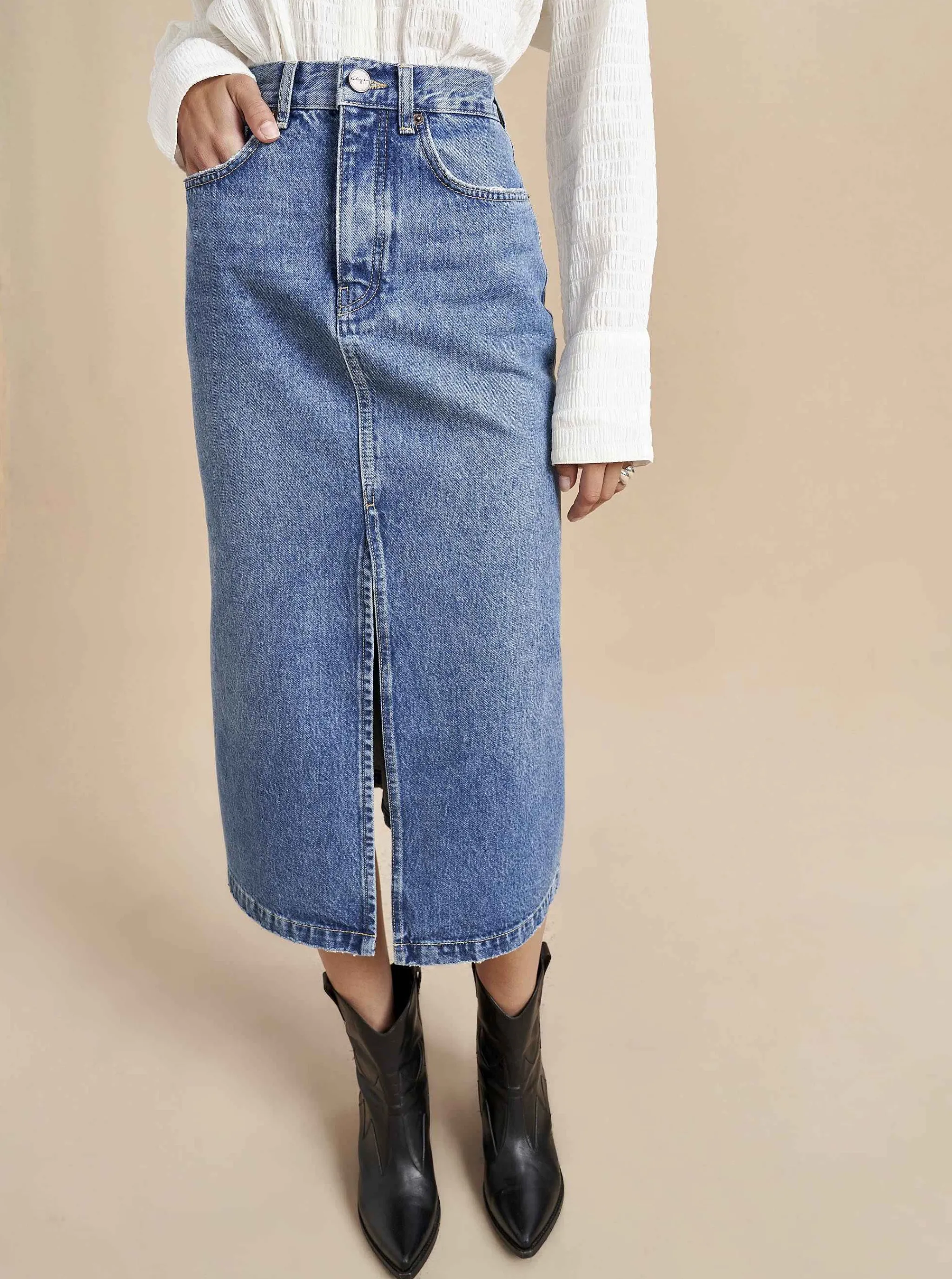 La Ligne Denim*The Kate Skirt