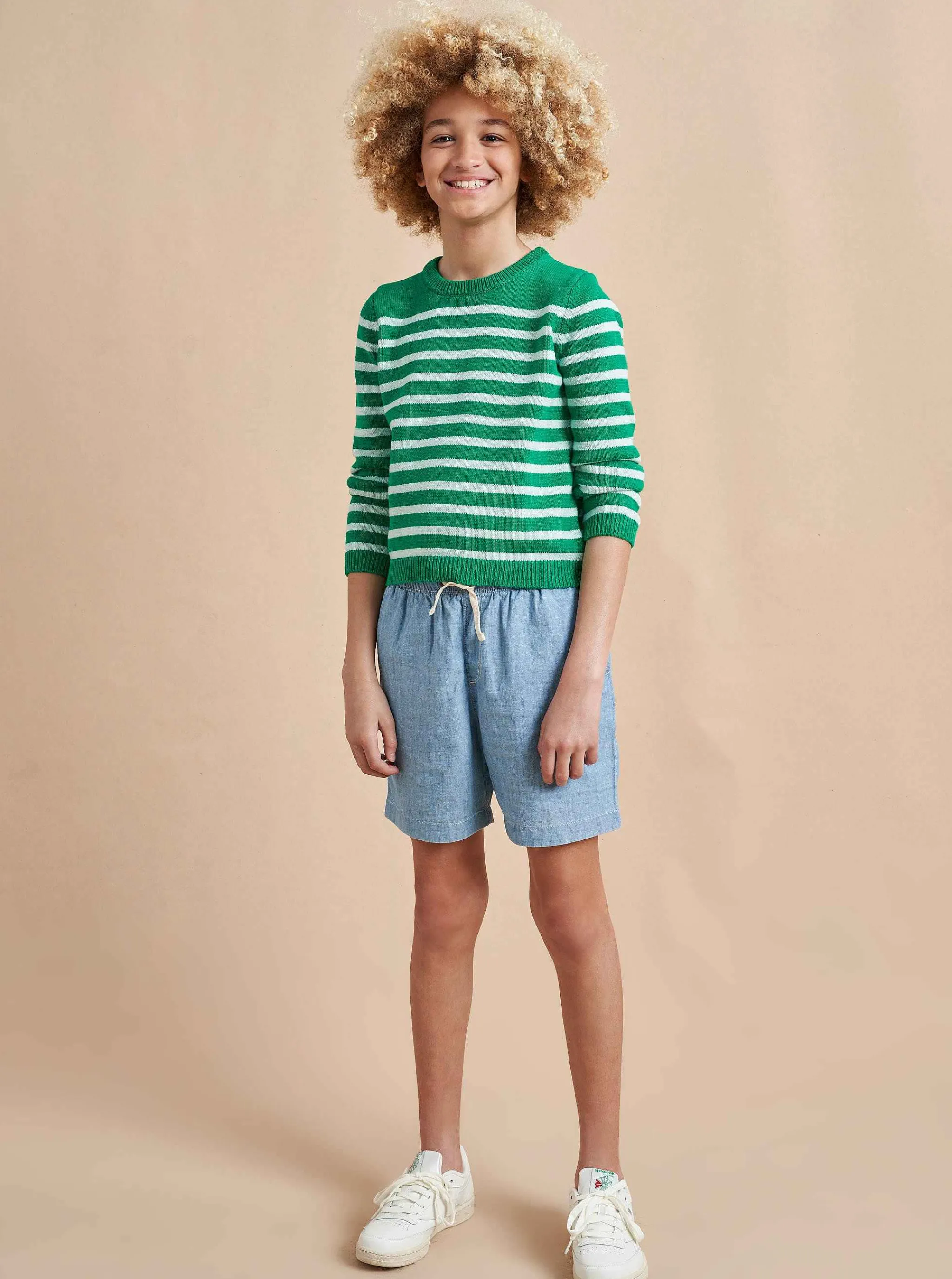 La Ligne Kids*Marini Sweater Kelly Green