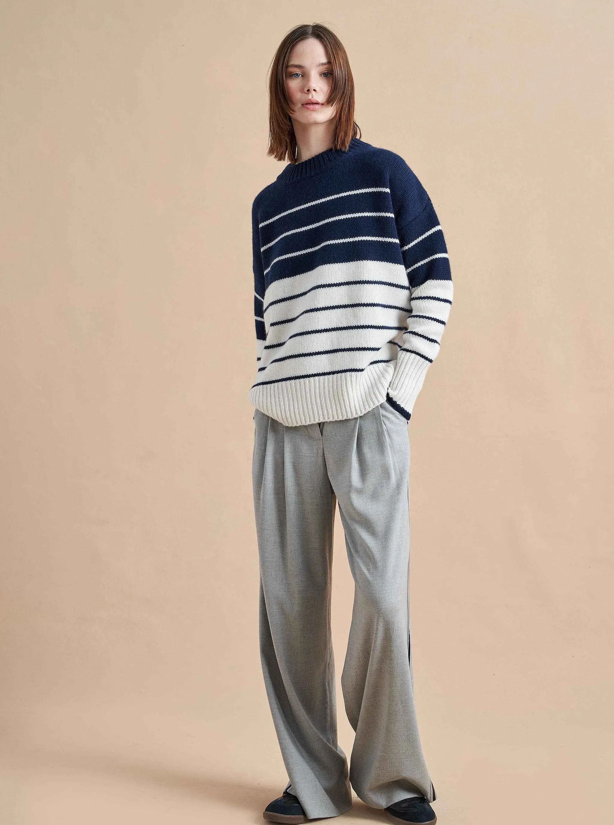 La Ligne Sweaters*Color Block Marin Sweater