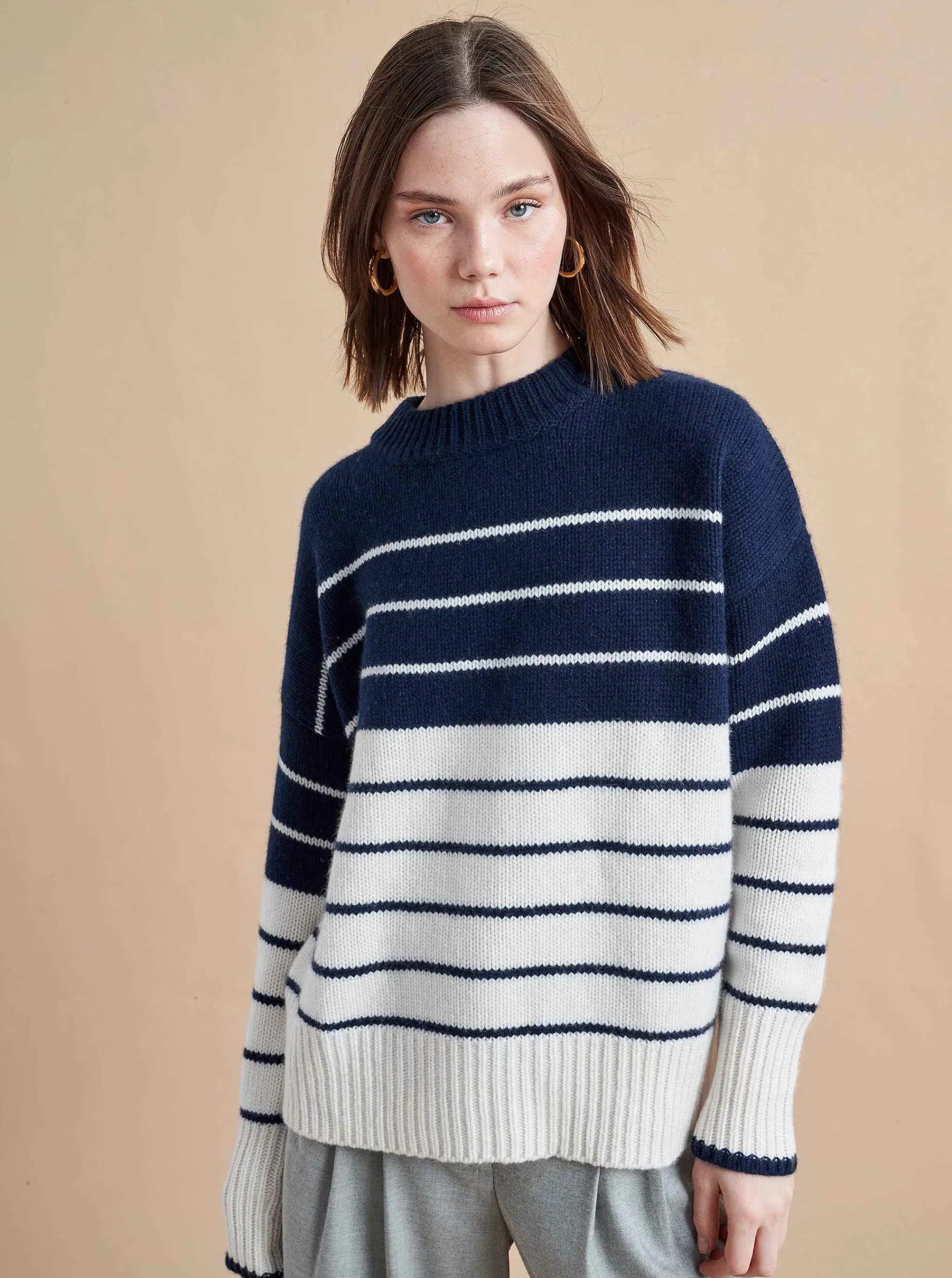 La Ligne Sweaters*Color Block Marin Sweater