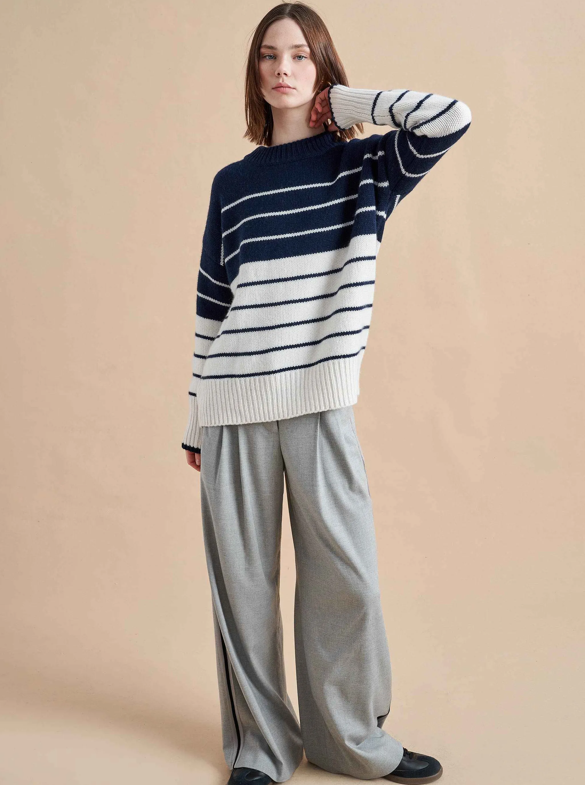 La Ligne Sweaters*Color Block Marin Sweater