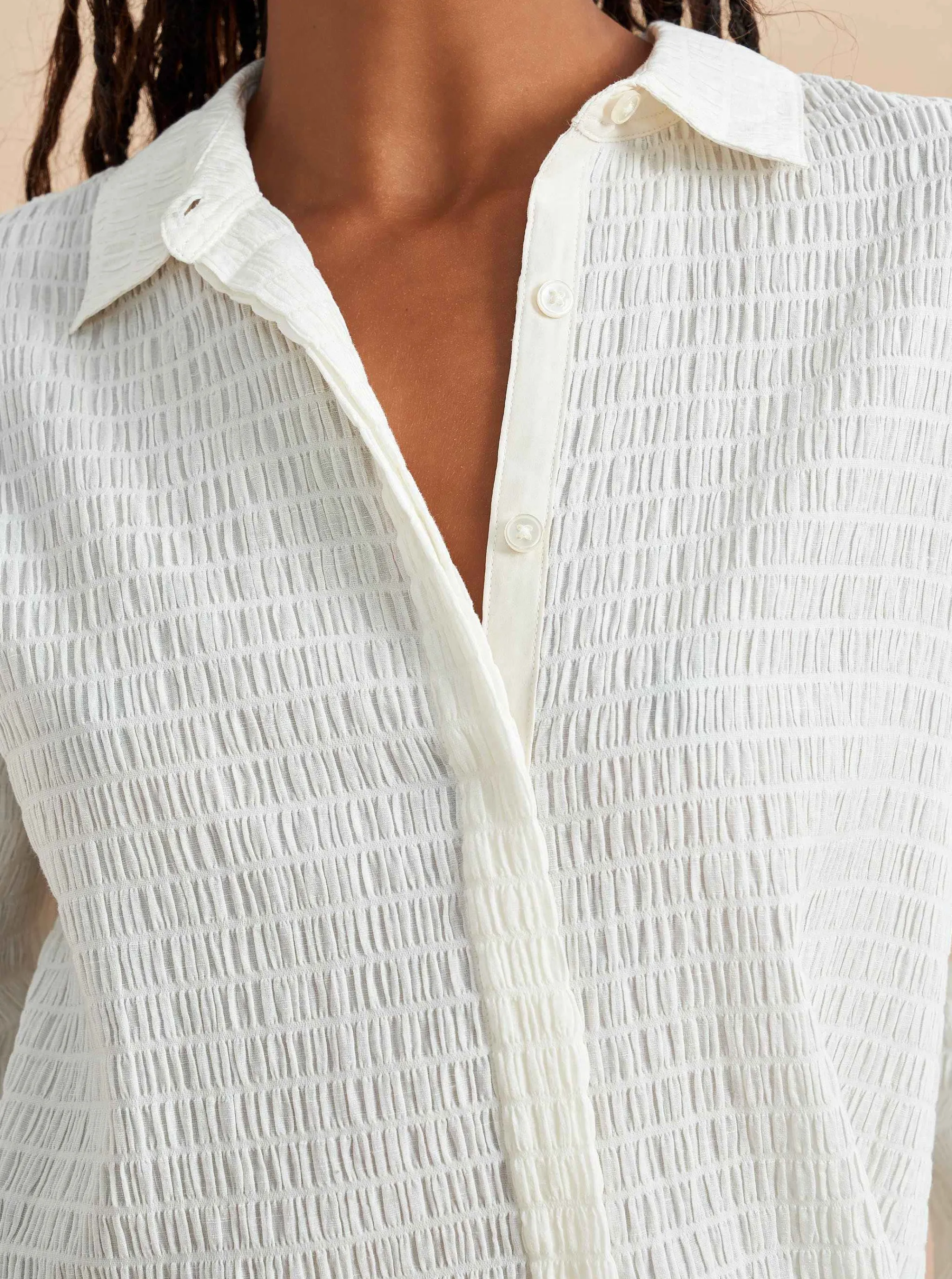 La Ligne Shirts*Textured Val Shirt