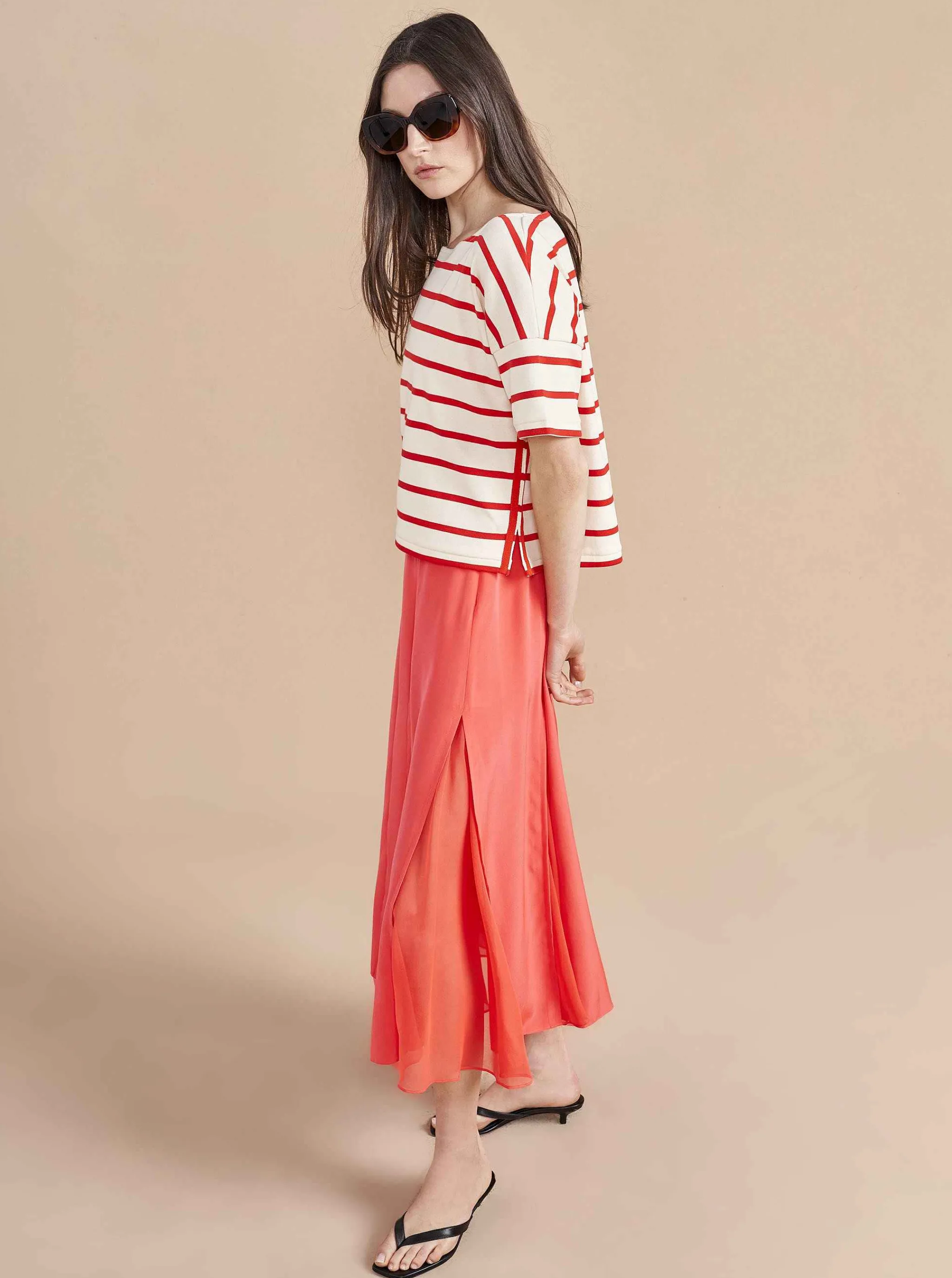 La Ligne Tops*Breton Short Sleeve Tee