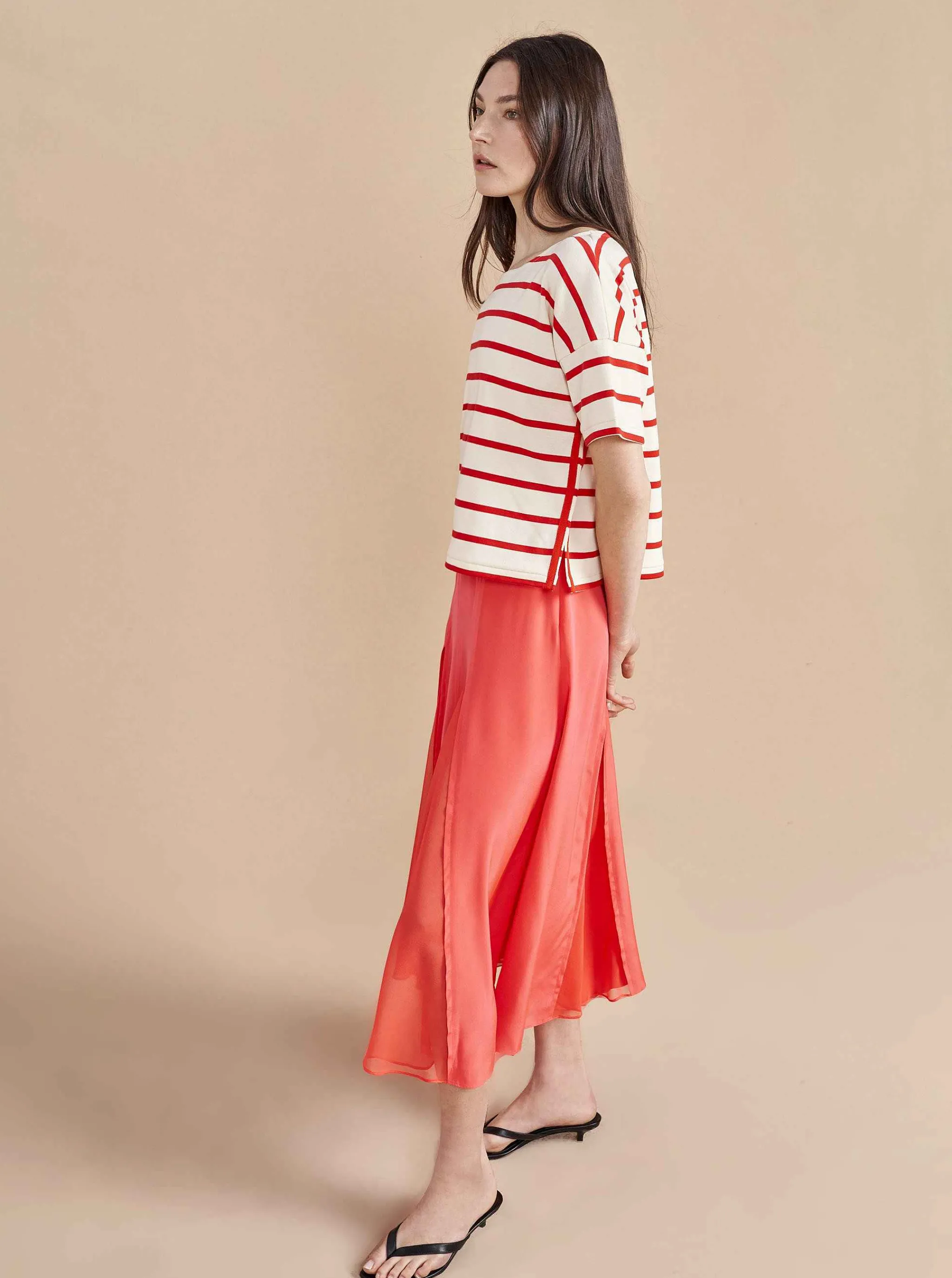 La Ligne Tops*Breton Short Sleeve Tee