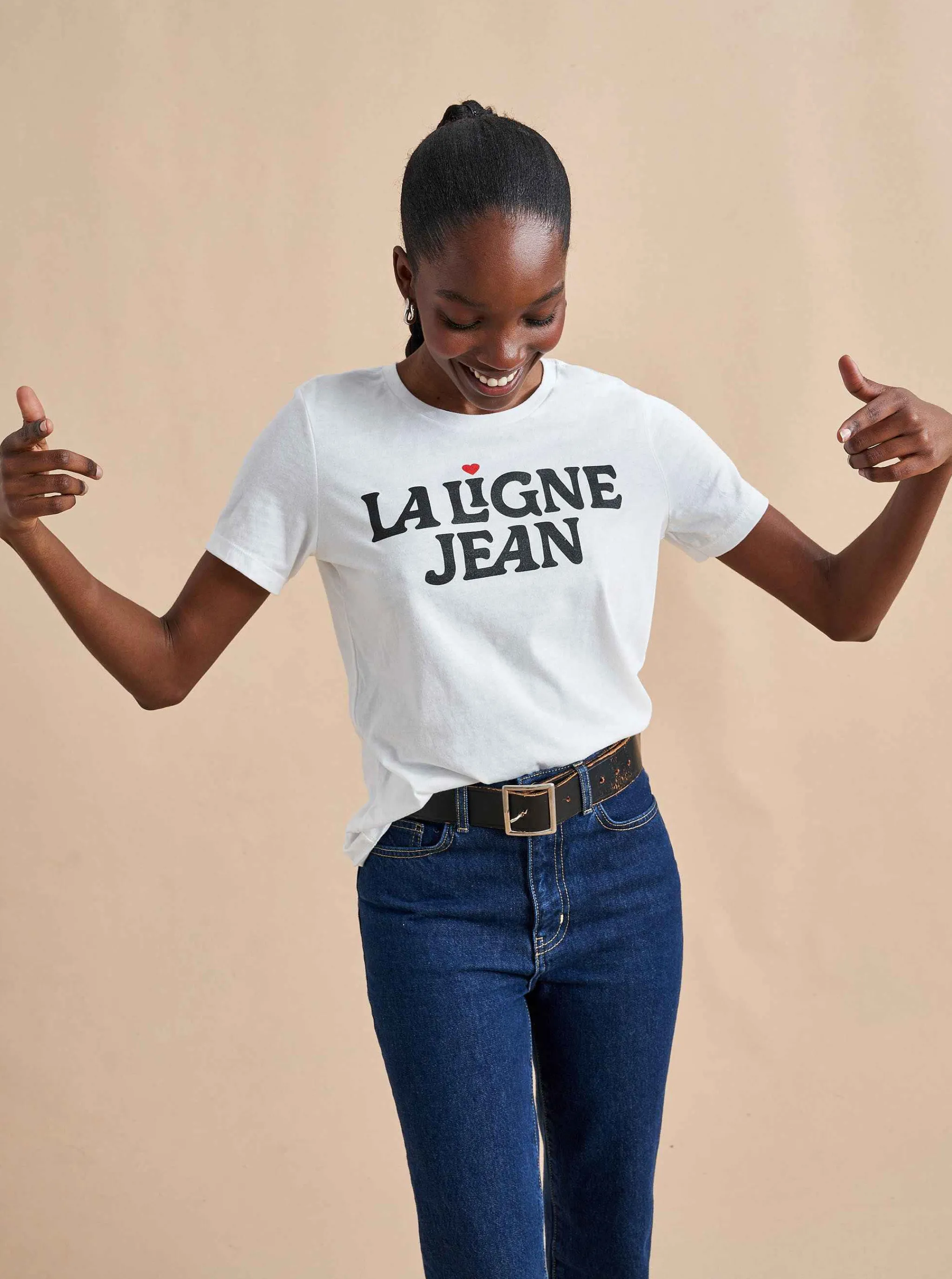 La Ligne Tops*Jean Tee