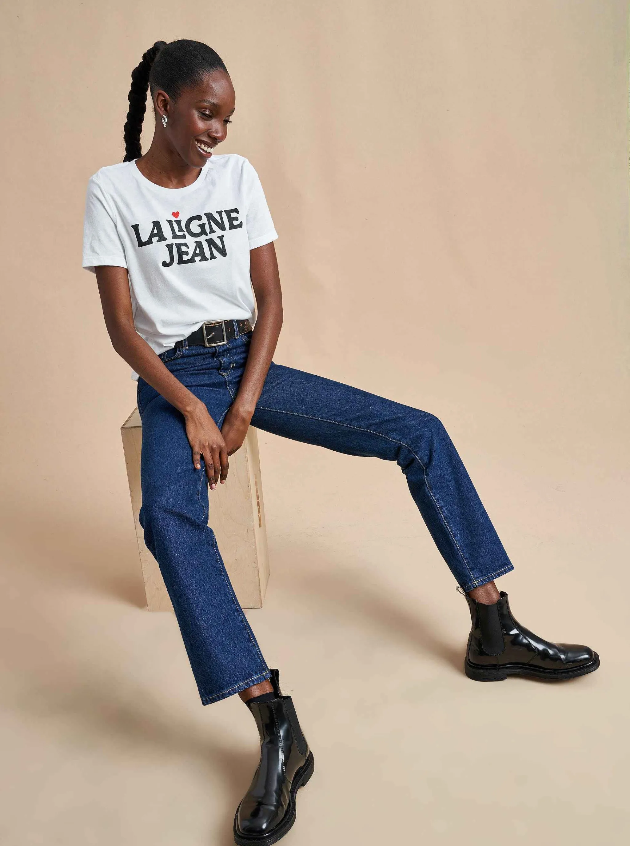 La Ligne Tops*Jean Tee