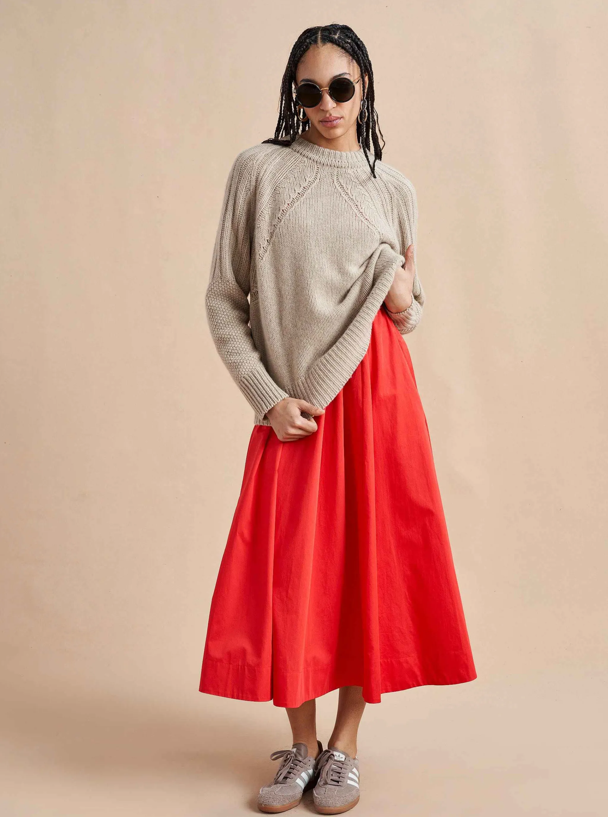 La Ligne Sweaters*Max Sweater Tan